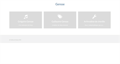 Desktop Screenshot of gensse.com