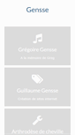 Mobile Screenshot of gensse.com