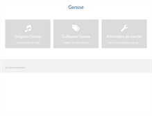 Tablet Screenshot of gensse.com